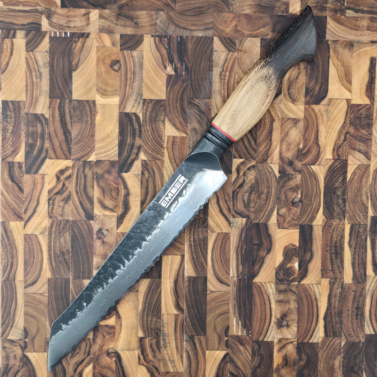 ASKA! SERRADO (PAN) STONEWASH Y DAMASCO 8"