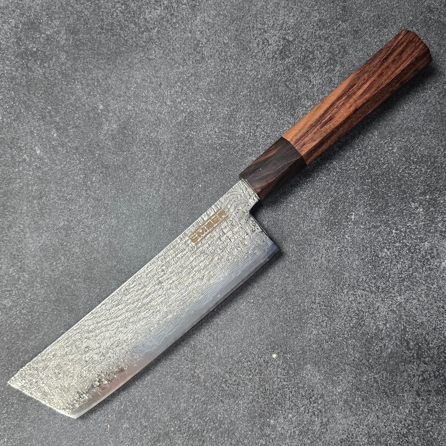 RAKU! NAKIRI TEXTURIZADO Y DAMASCO 7"