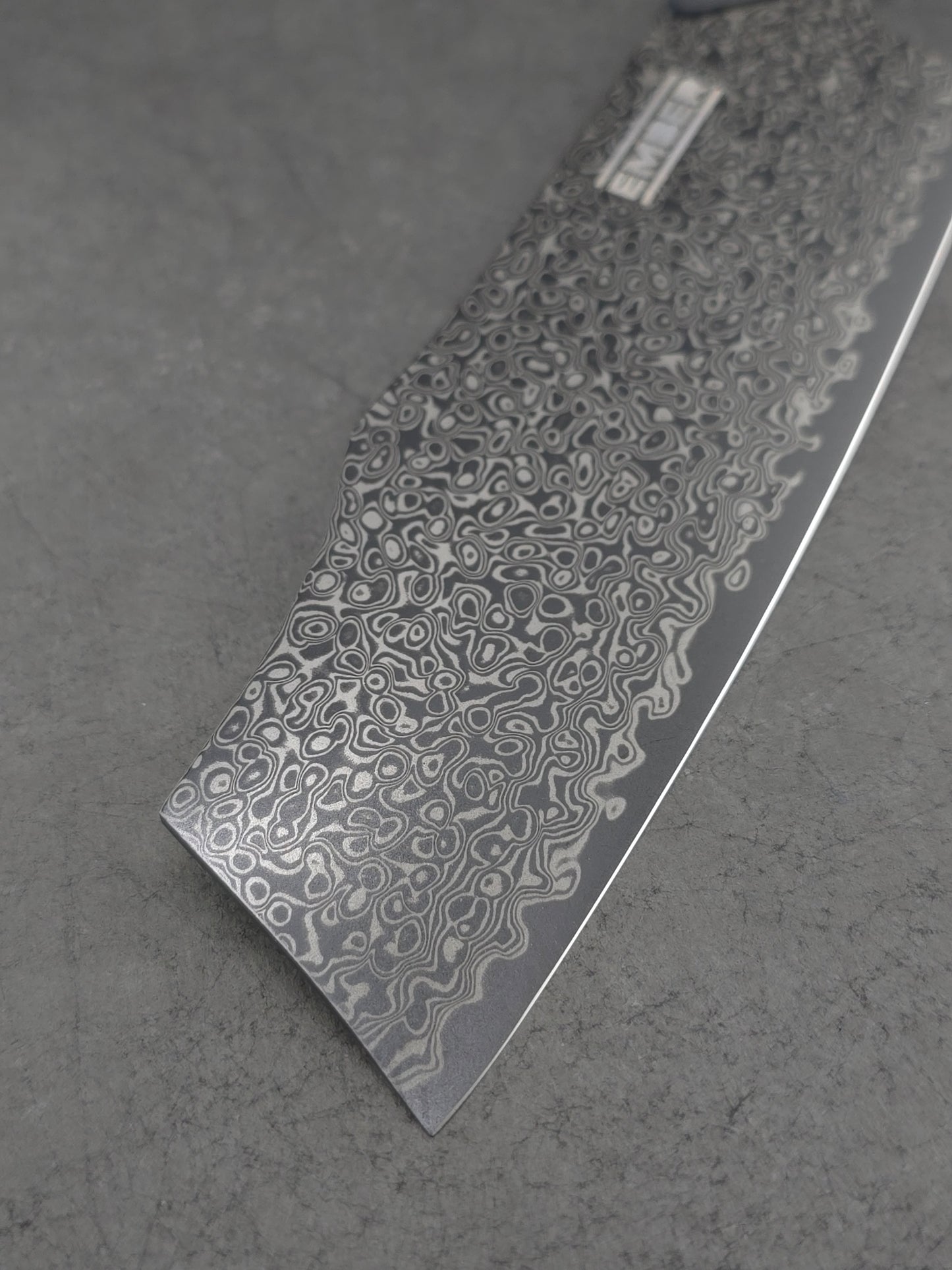 DASTAN NAKIRI 7" Acero de Damasco recubrimiento DLC