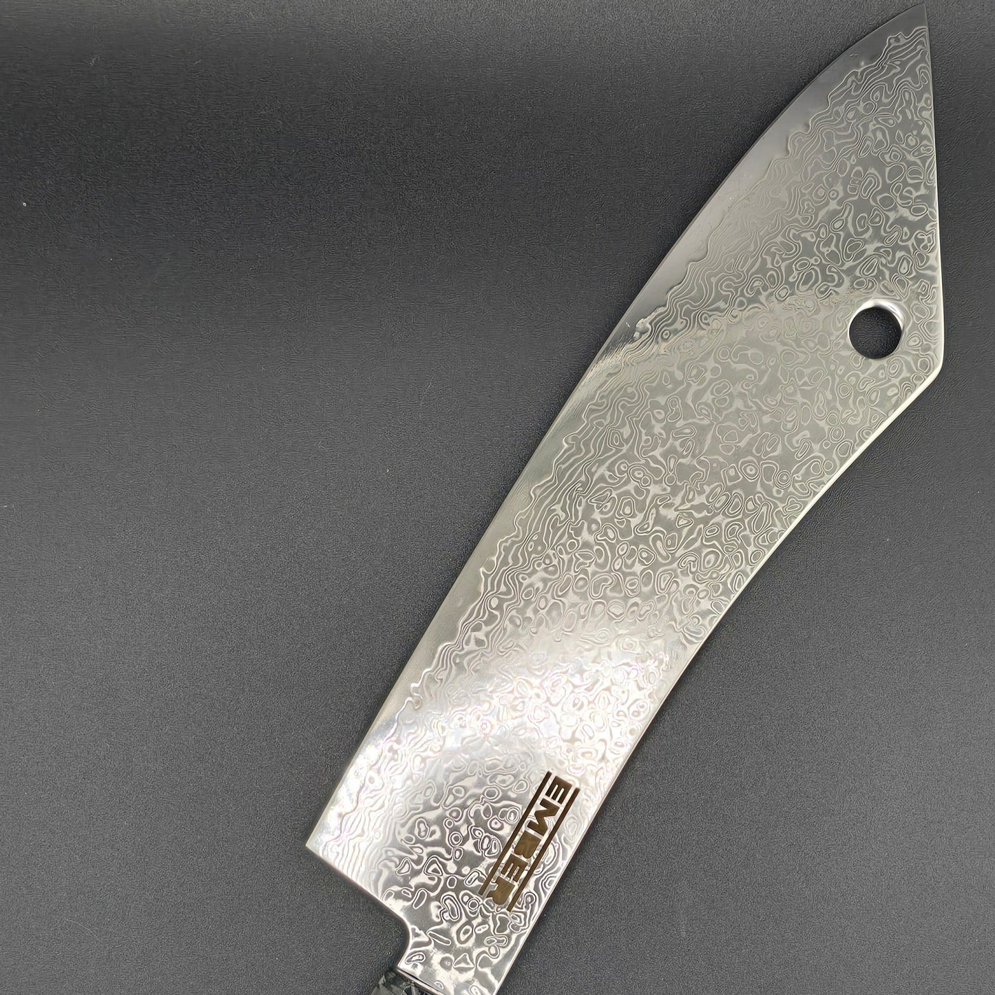 YUGEN! CUCHILLO DE CARNICERO 8.5" Acero de Damasco