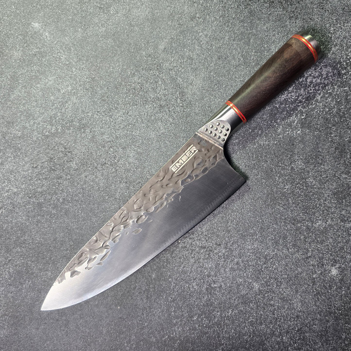 ORKO! CUCHILLO CHEF 8" Acero Alto en Carbono
