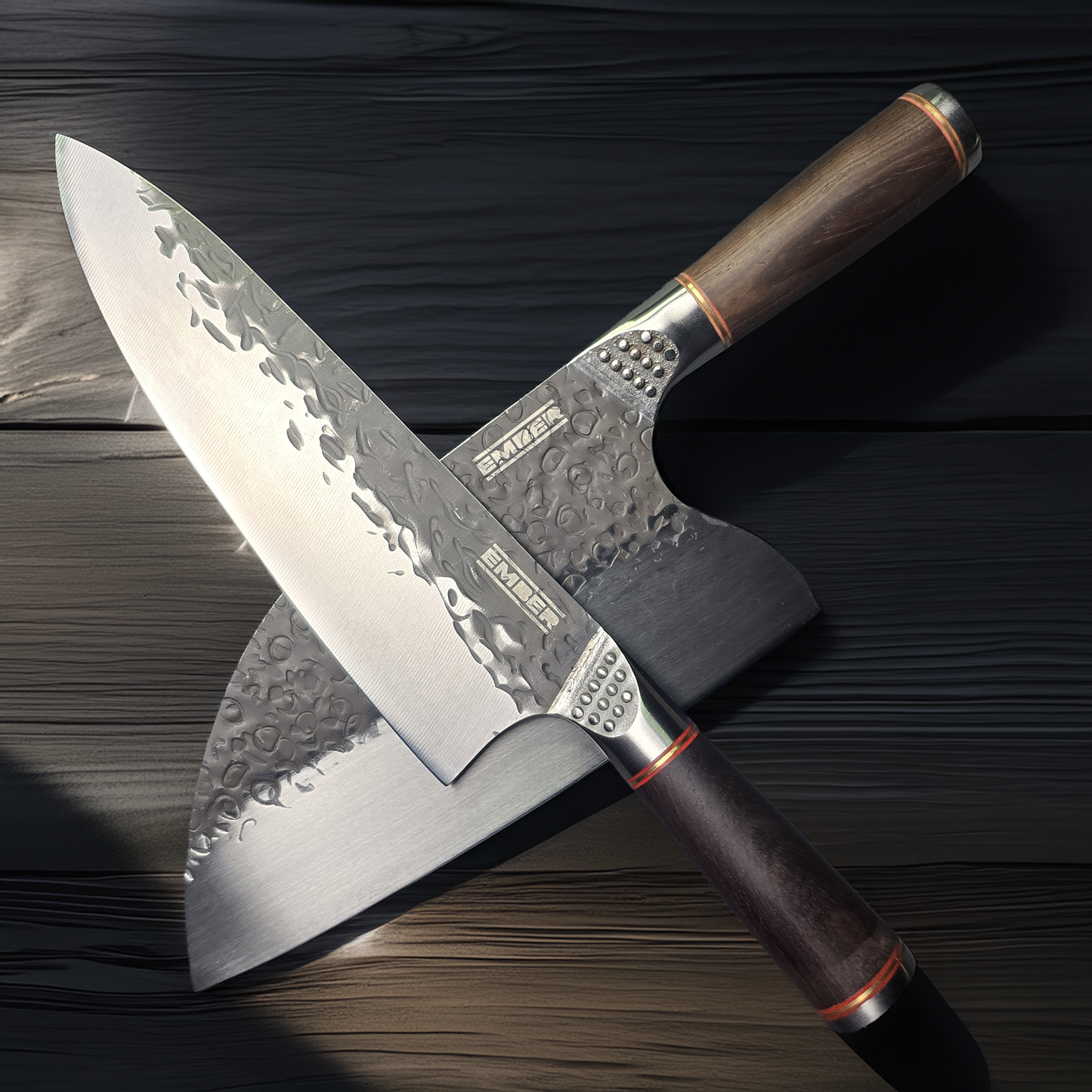 ORKO! CUCHILLO CHEF 8" Acero Alto en Carbono