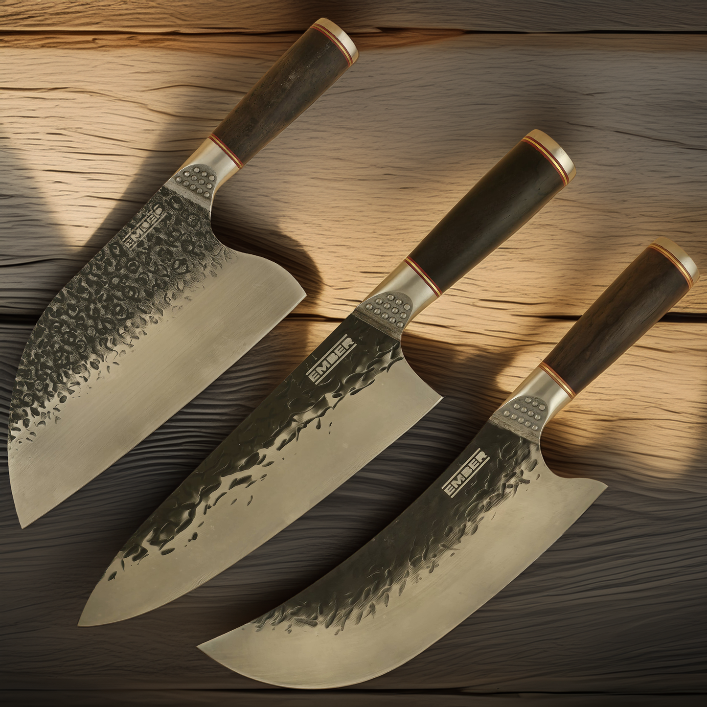 ORKO! CUCHILLO CHEF 8" Acero Alto en Carbono