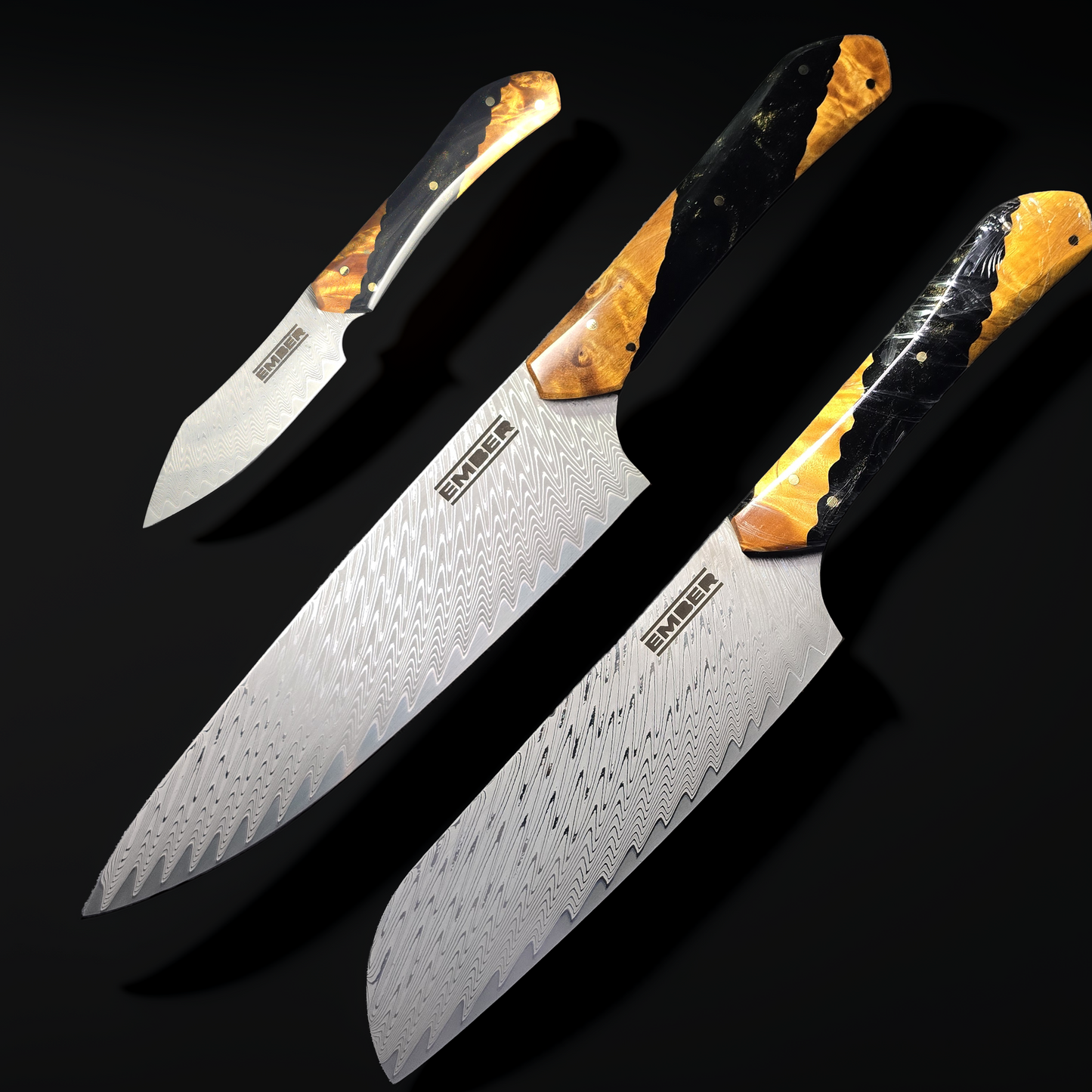 HORUS! CHEF 8" - Acero de Damasco