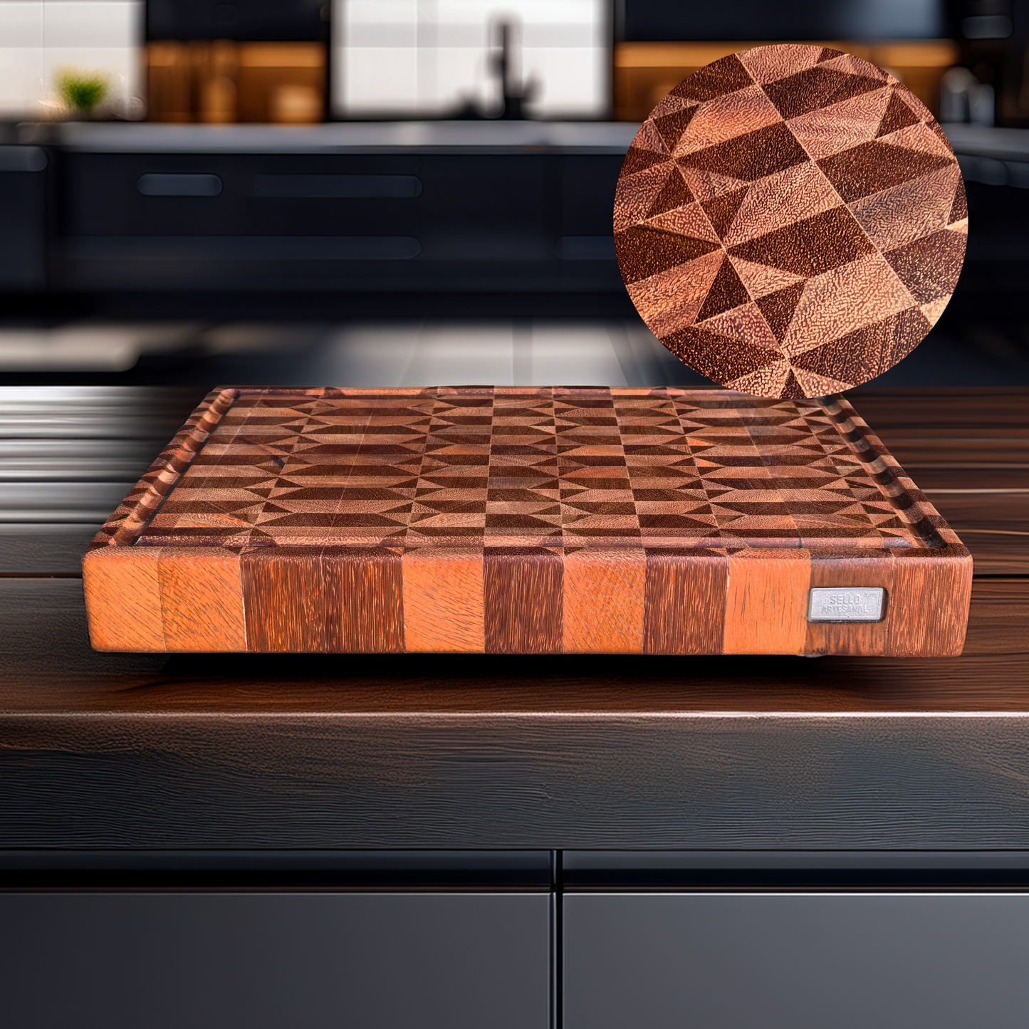 Tabla END-GRAIN VERTICE 5cm de Espesor