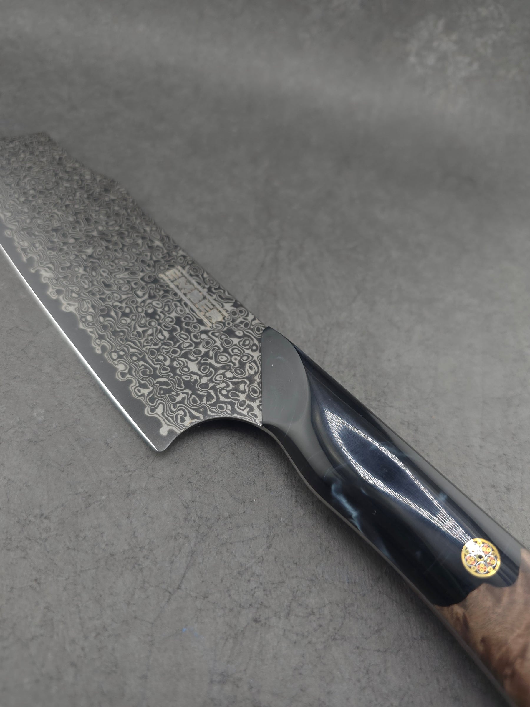 DASTAN UTILITARIO 6" Acero de Damasco recubrimiento DLC