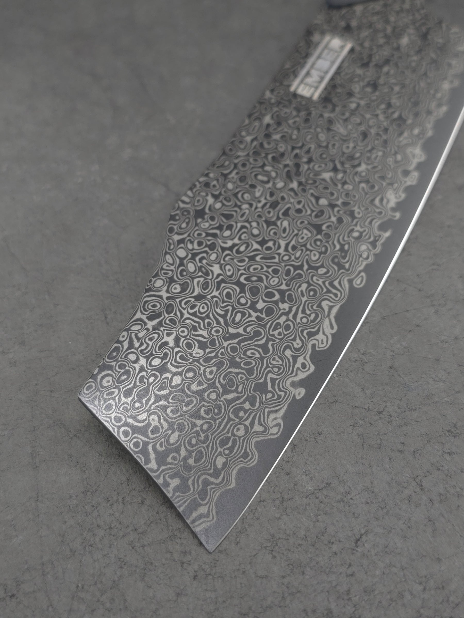 DASTAN NAKIRI 7" Acero de Damasco recubrimiento DLC