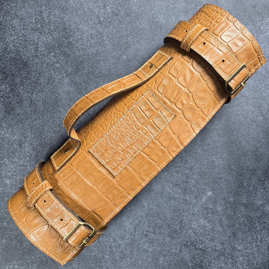 Porta Cuchillos x 12 - CROC AMBAR