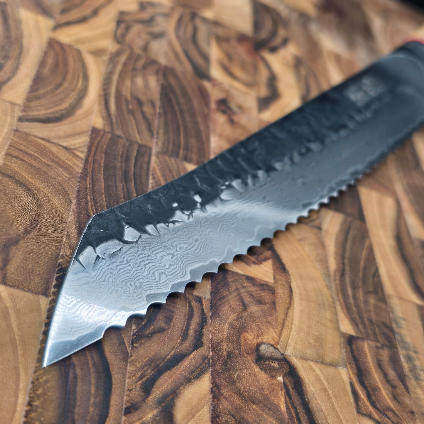 ASKA! SERRADO (PAN) STONEWASH Y DAMASCO 8"