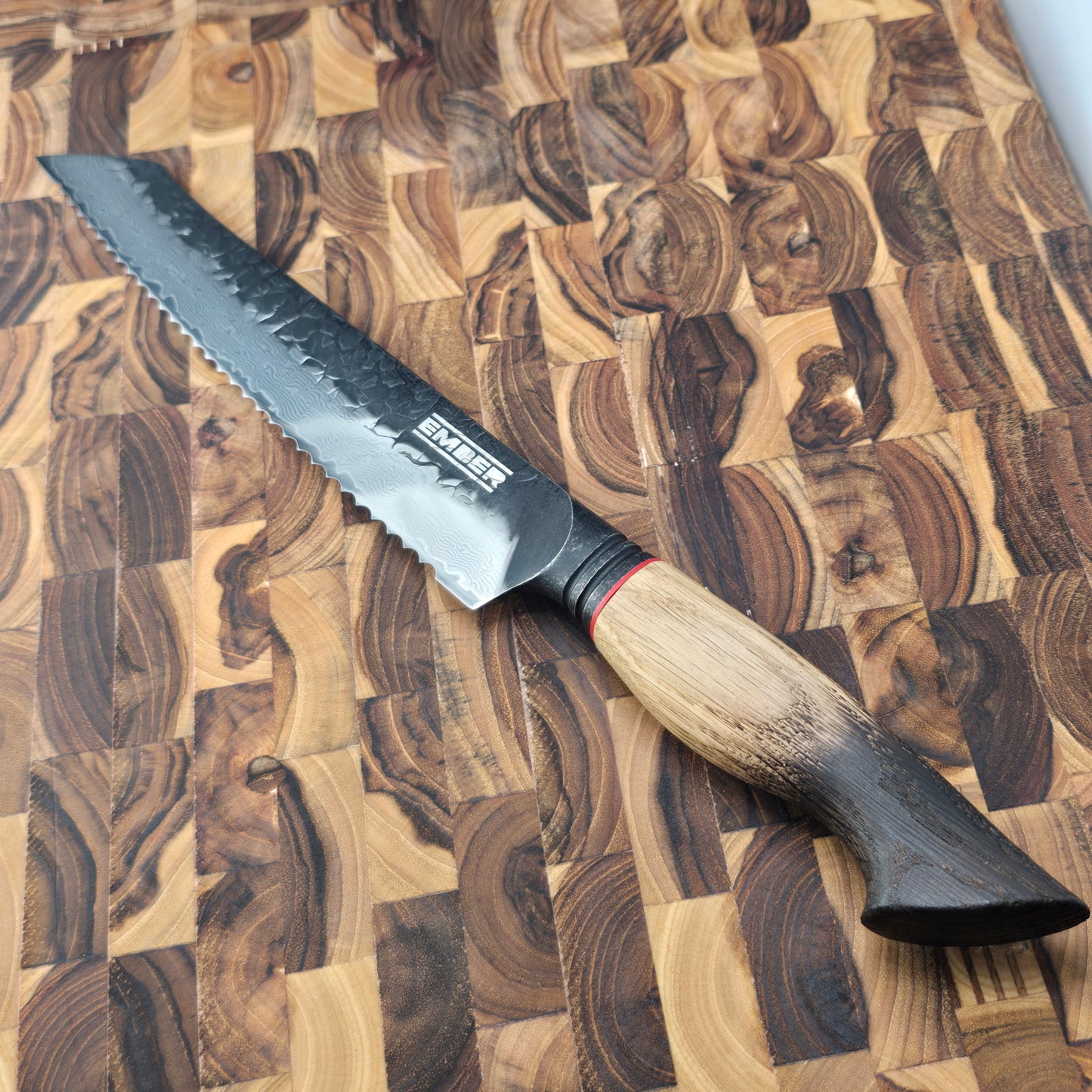 ASKA! SERRADO (PAN) STONEWASH Y DAMASCO 8"