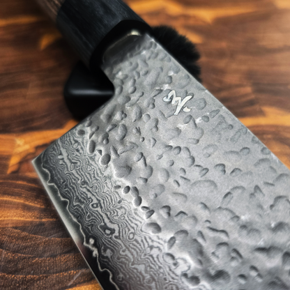 JAPONES: GYOUTO 240mm GEN BLACK DAMASCO NEGRO VG-10 MANGO EN PAKKAWOOD NEGRA