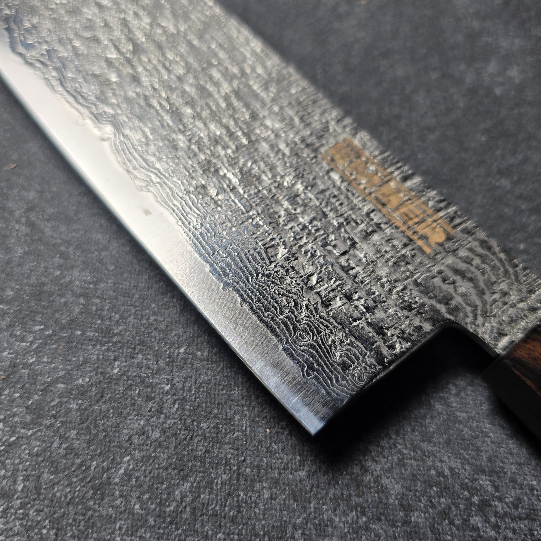 RAKU! NAKIRI TEXTURIZADO Y DAMASCO 7"