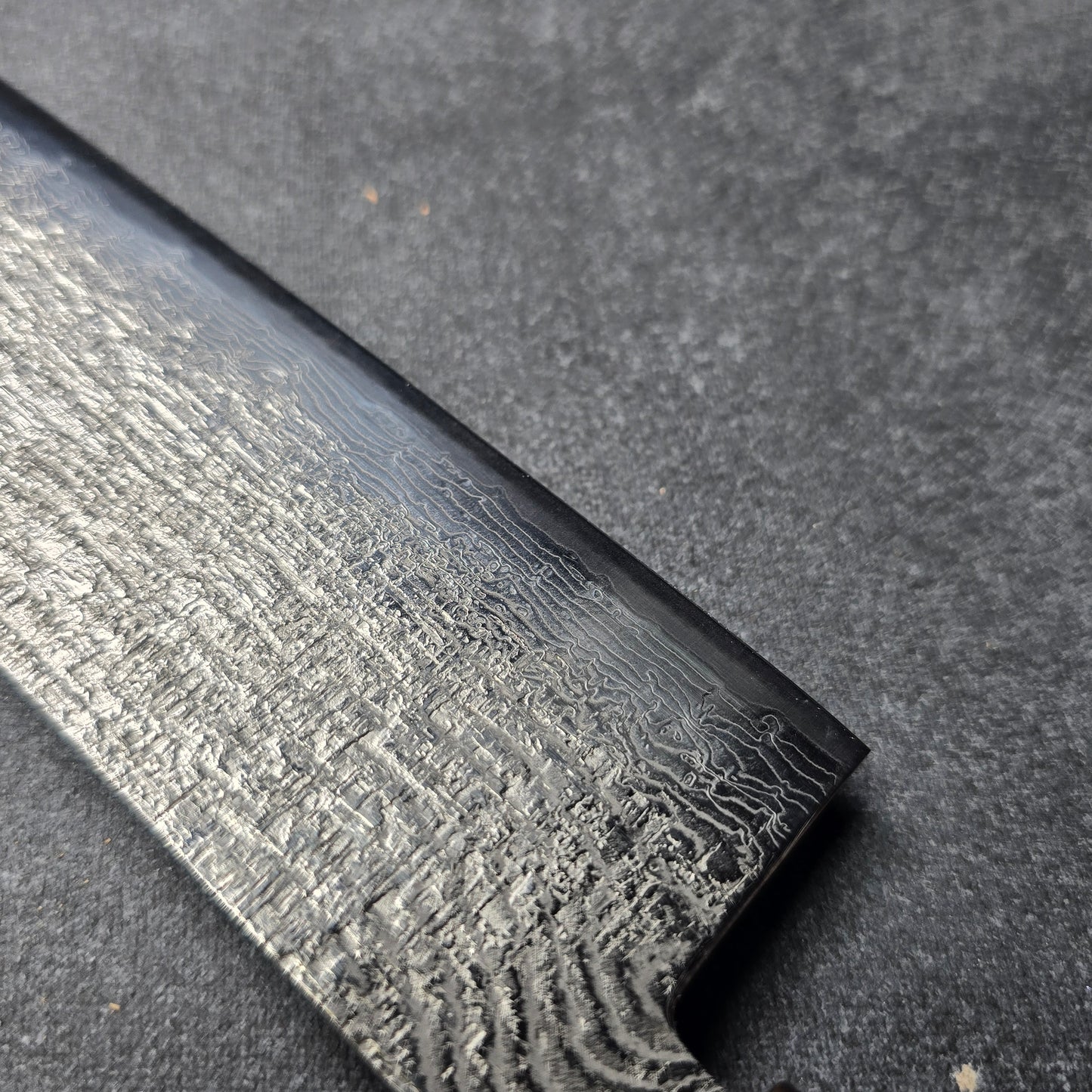 RAKU! NAKIRI TEXTURIZADO Y DAMASCO 7"