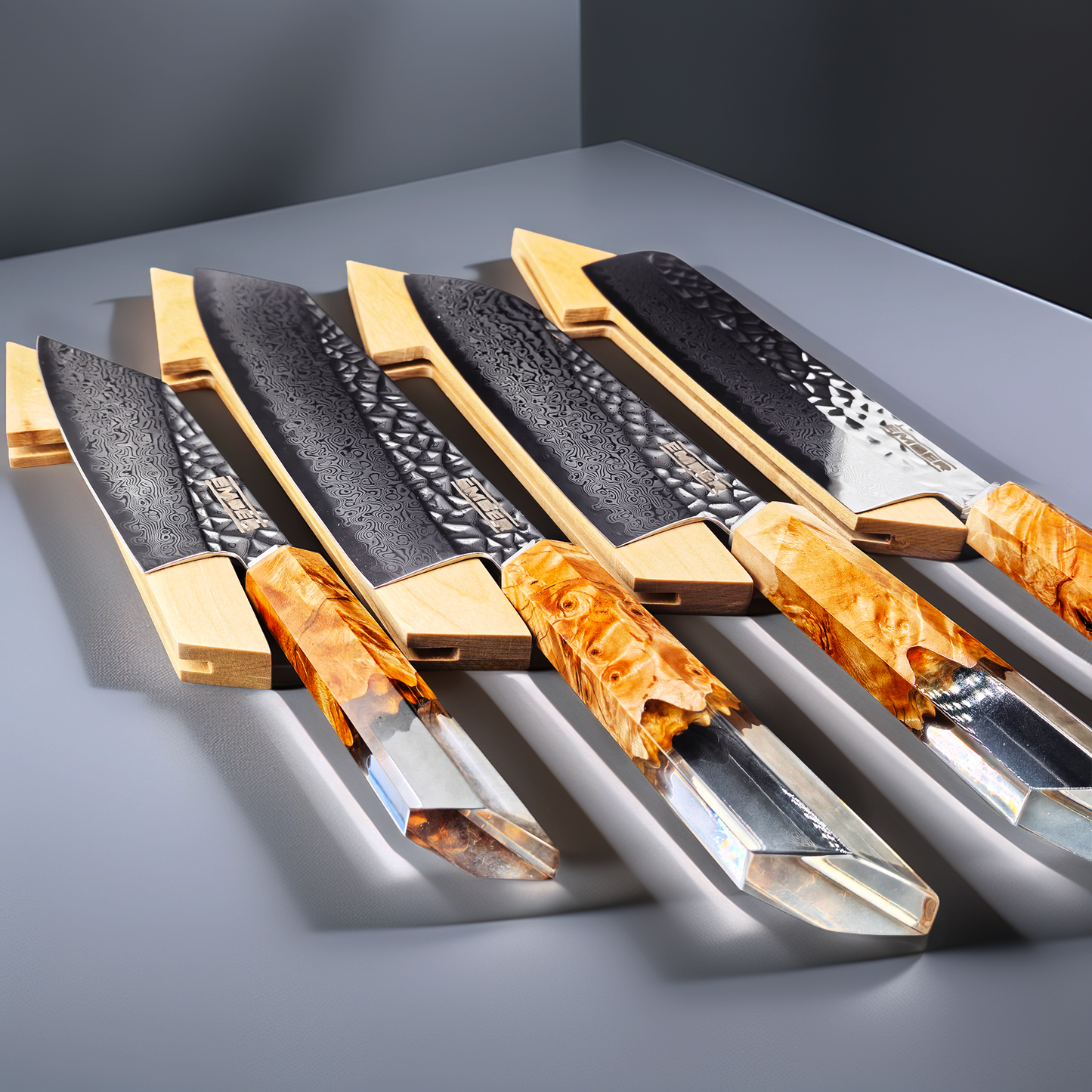 KA! BUNKA 5.5" ACERO AUS10 + SAYA MADERA