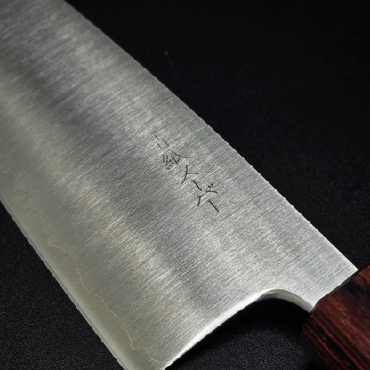JAPONES: SANTOKU 165mm AOGAMI SUPER MANGO EN KEYAKI