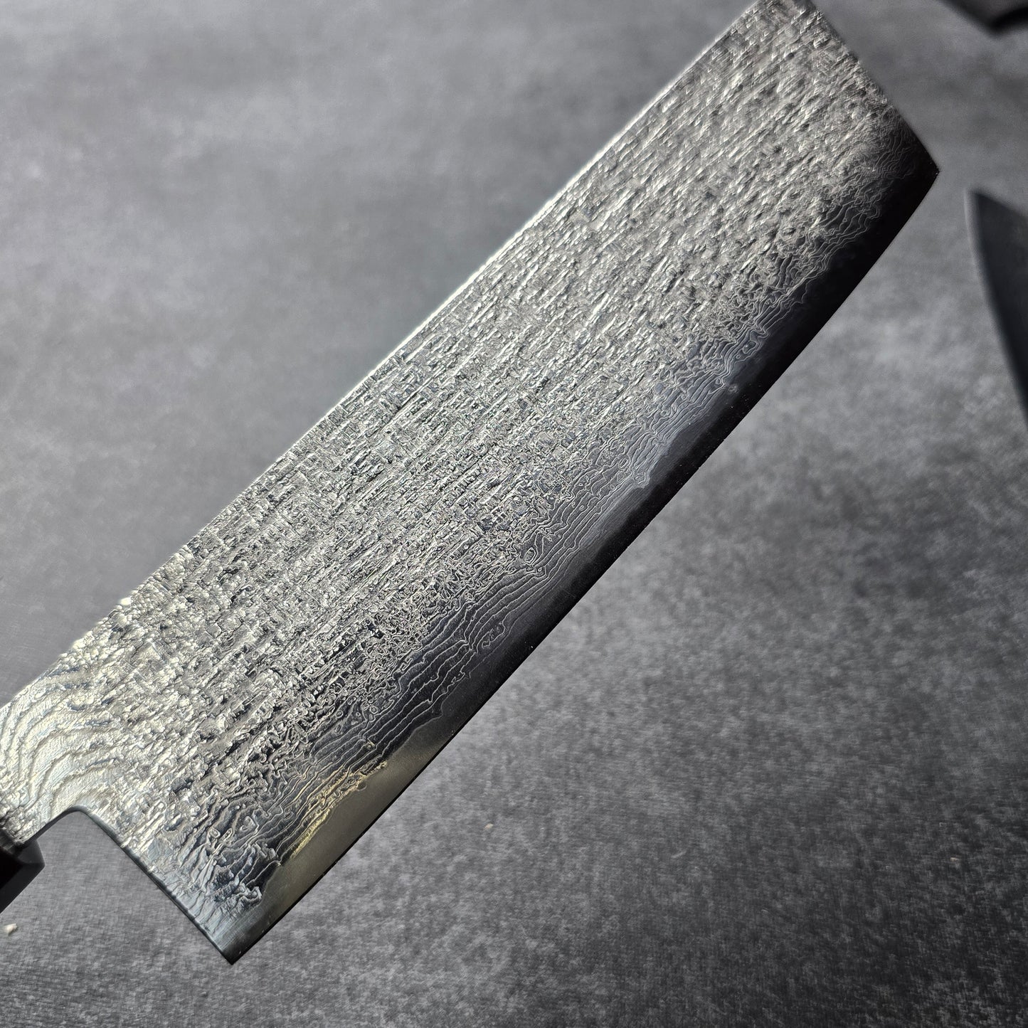 RAKU! NAKIRI TEXTURIZADO Y DAMASCO 7"