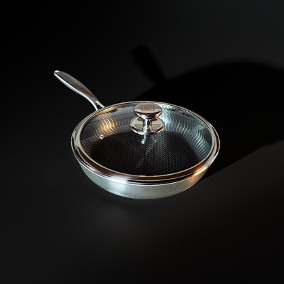 SARTEN HIBRIDO TRI-PLY 28CM CON TAPA!