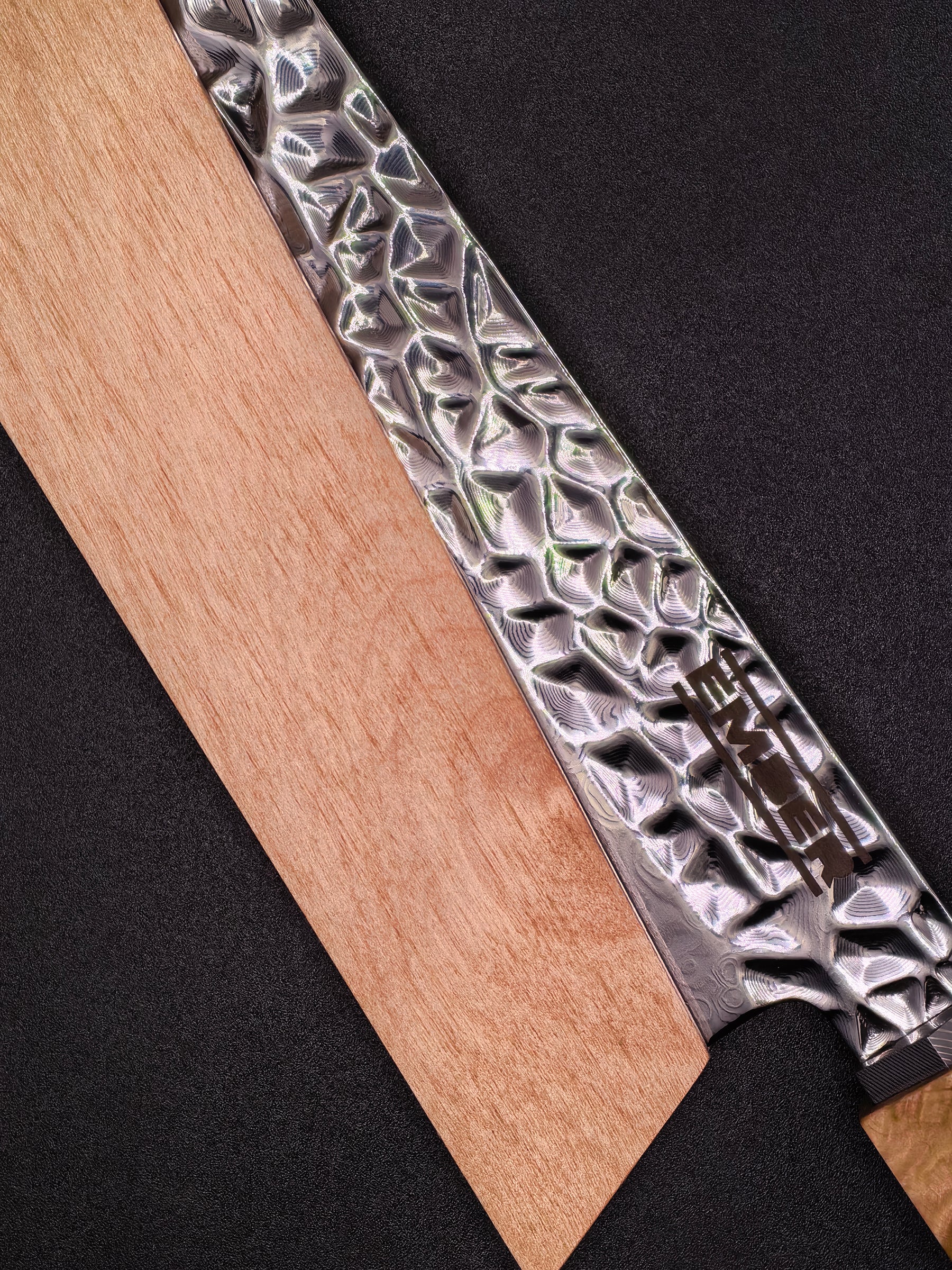 KA! KIRITZUKE 8" ACERO AUS10 + SAYA MADERA