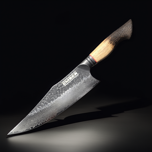 ASKA! CHEF STONEWASH Y DAMASCO 8"