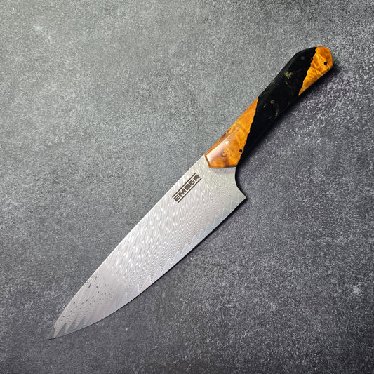 HORUS! CHEF 8" - Acero de Damasco