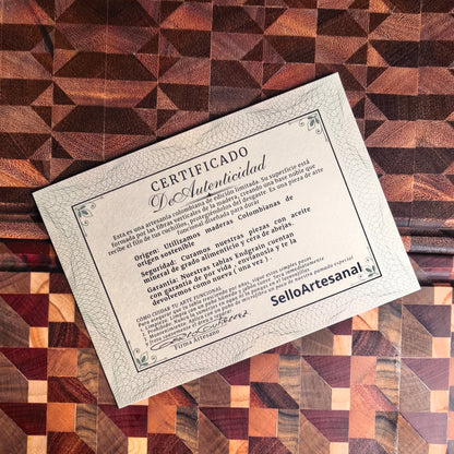 Tabla END-GRAIN VERTICE 5cm de Espesor