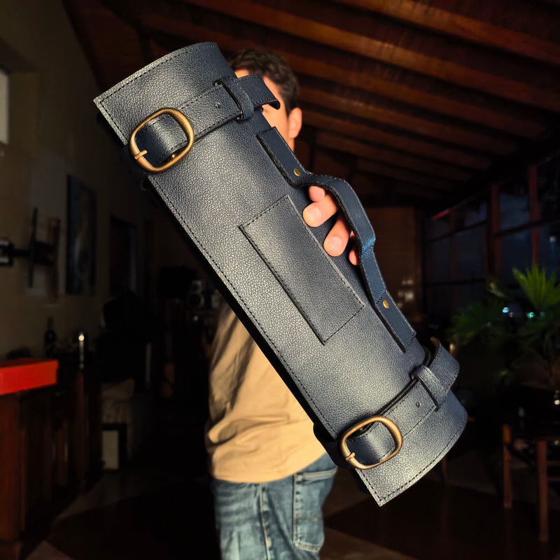 Porta Cuchillos x 12 - AZUL OXFORD