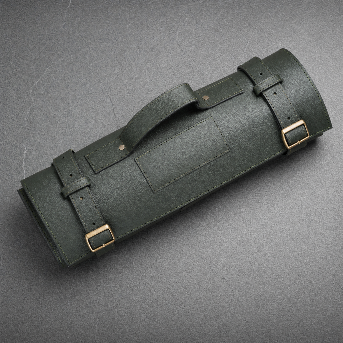 Porta Cuchillos x 12 - VERDE MILITAR