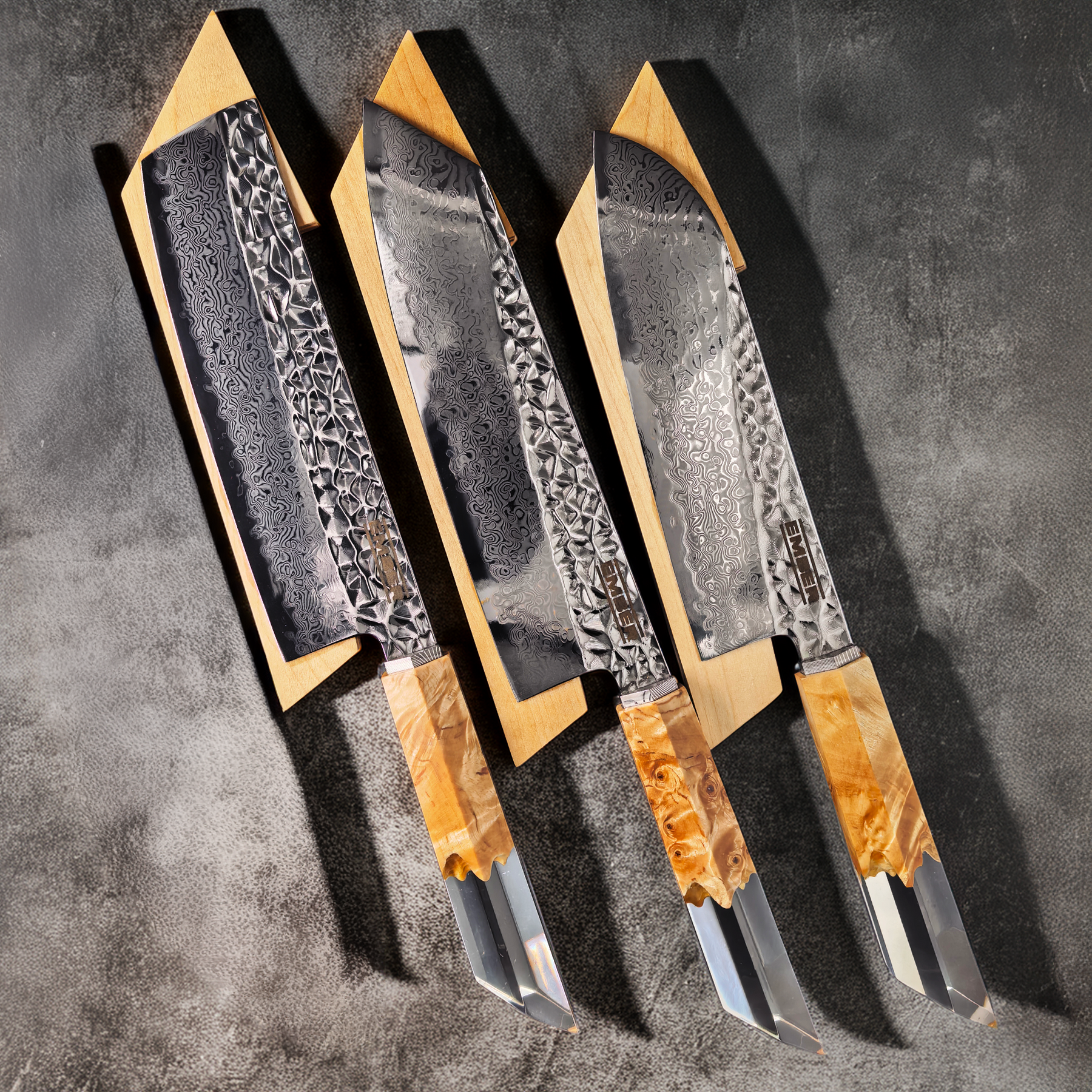 SET KA! ACERO AUS10 + SAYAS MADERA