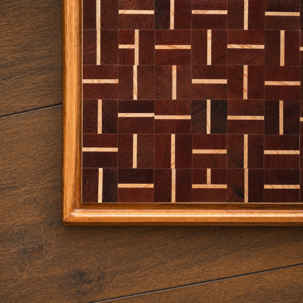 Tabla TERRA Edicion Especial - Granadillo Colombiano + Teca - 44x32x5cm