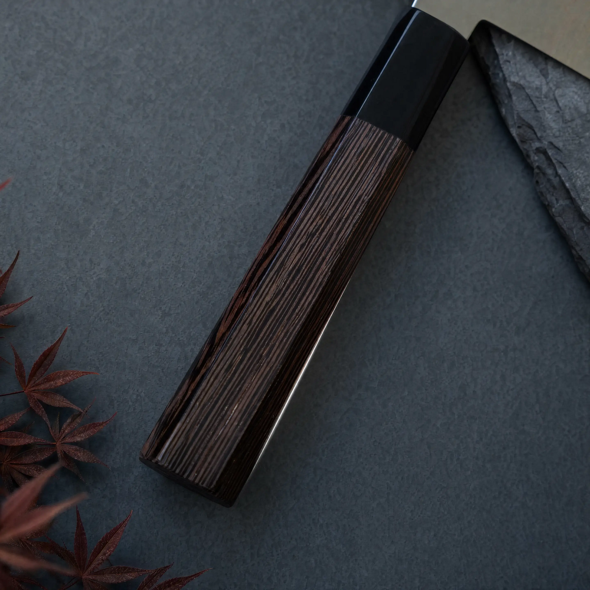 JAPONES: GYUTO 210mm DAMASCO DE NÍQUEL SLD MANGO EN WENGUÉ