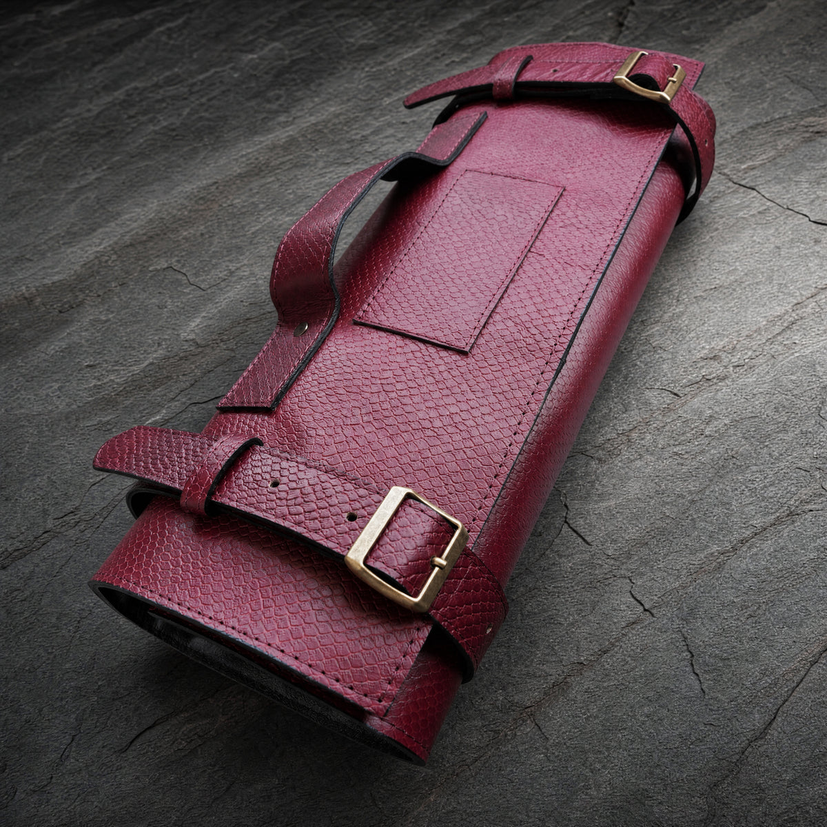 Porta Cuchillos x 12 - PITON BURGUNDY